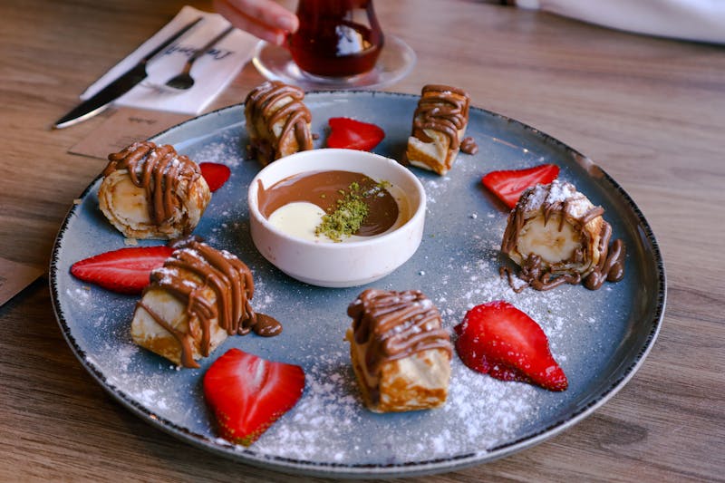 Nutella Dessert Pizza